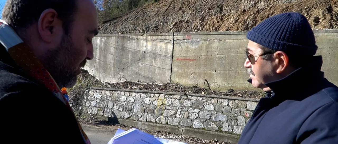 Frana sulla strada provinciale a Vebircaro, oggi l’avvio dei lavori per la realizzazione della nuova strada\n