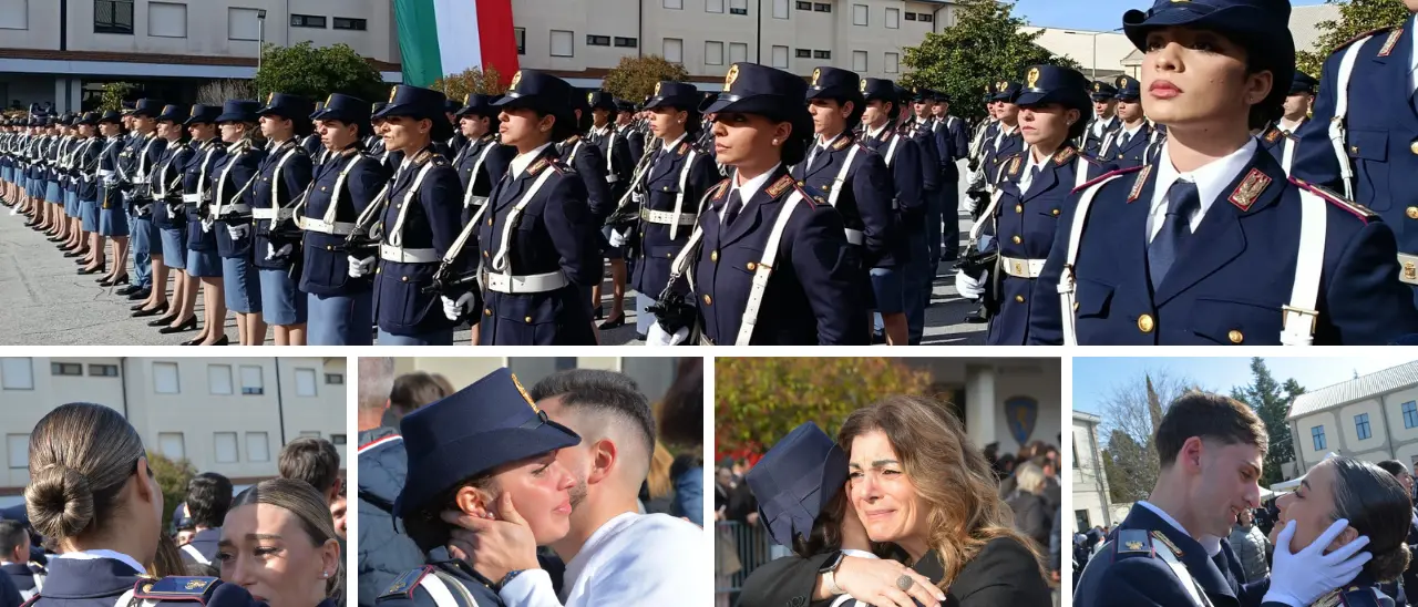 «Lo giuro!»:\u00A0233 nuovi agenti lasciano la scuola di Polizia di Vibo in una giornata di forti emozioni\n