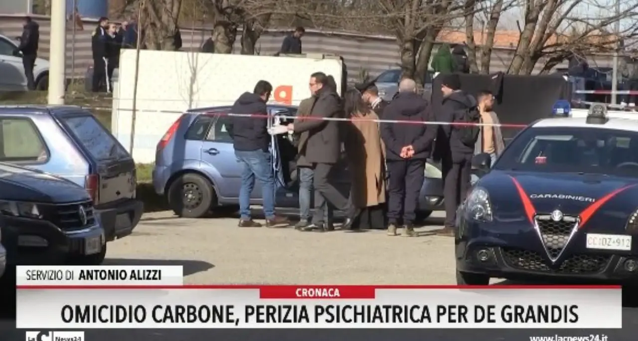 Omicidio Carbone, perizia psichiatrica per De Grandis