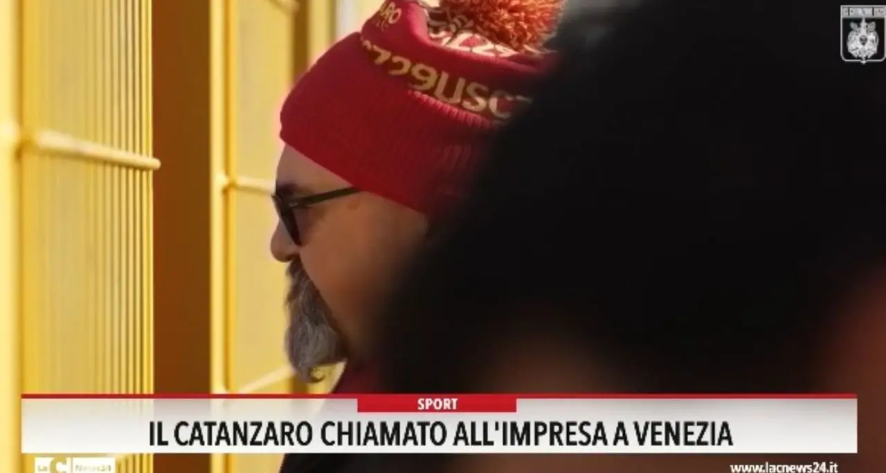 Il Catanzaro chiamato all'impresa a Venezia