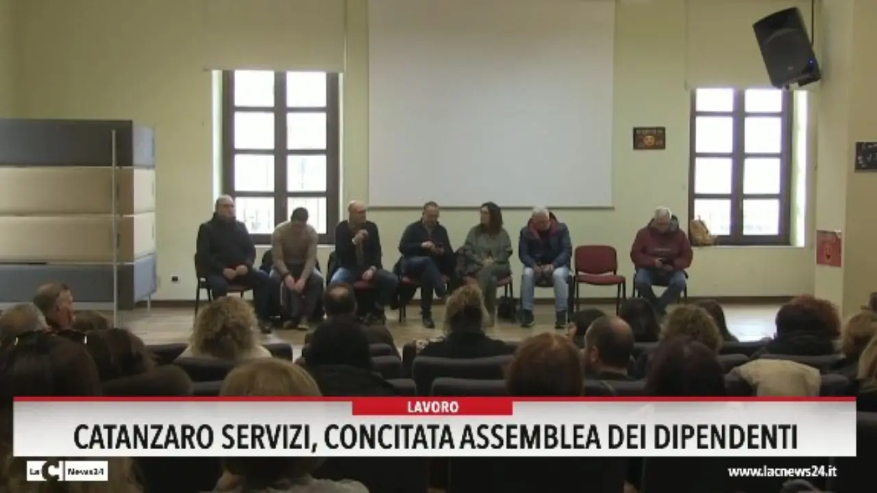 Catanzaro servizi, concitata assemblea dei dipendenti