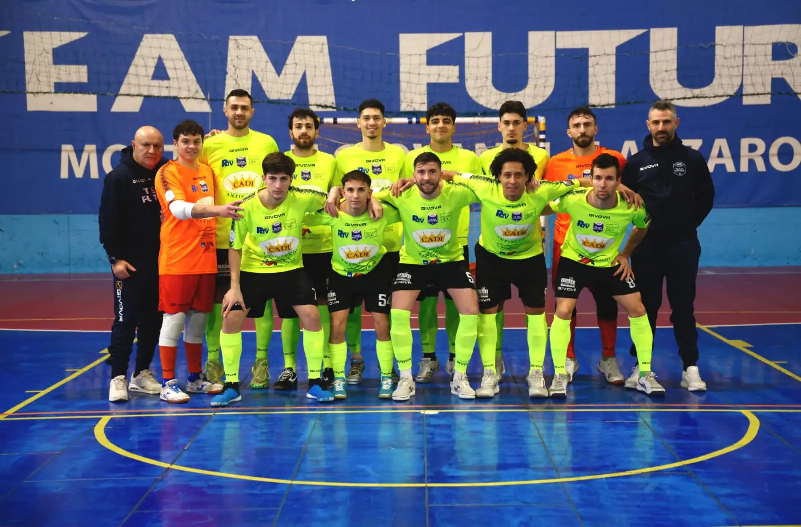 Futsal, la Cadi Antincendi batte 7-4 Roma e accende il Palattinà\n