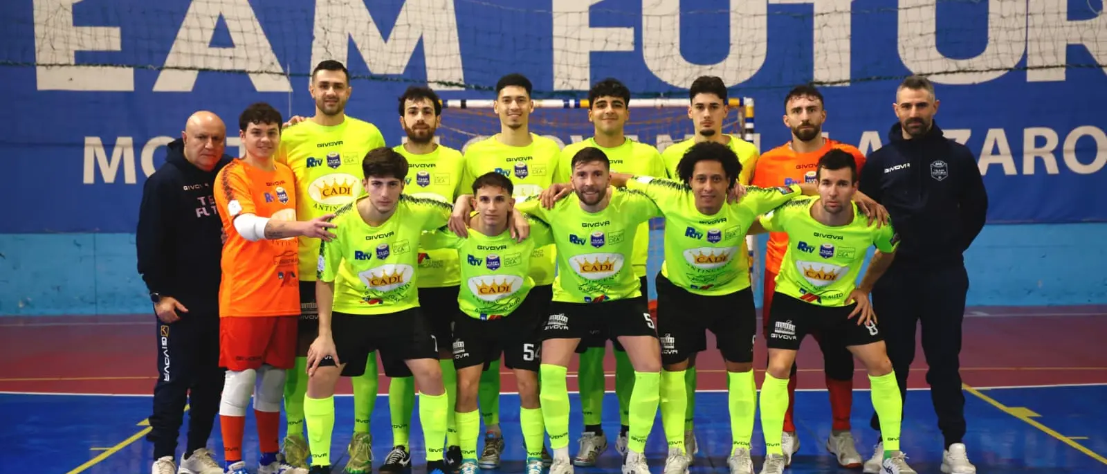 Futsal, la Cadi Antincendi batte 7-4 Roma e accende il Palattinà\n