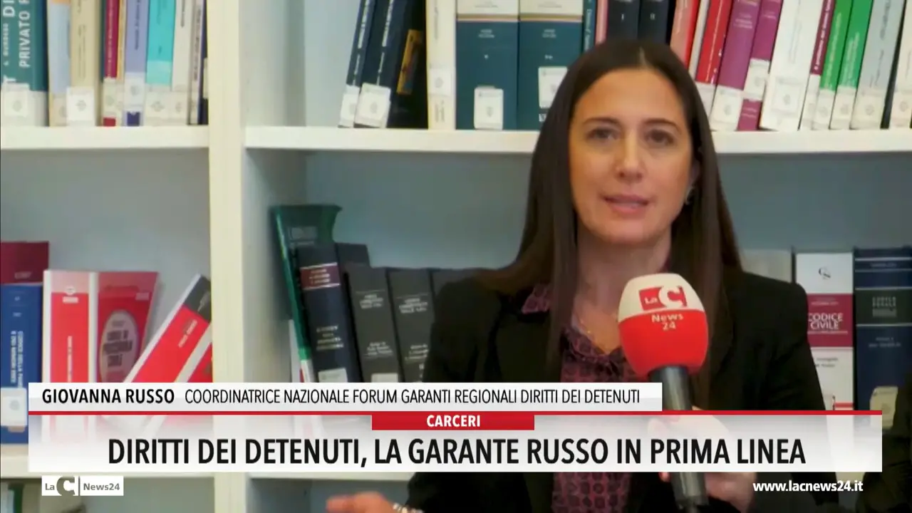 Diritti dei detenuti, la garante Russo in prima linea