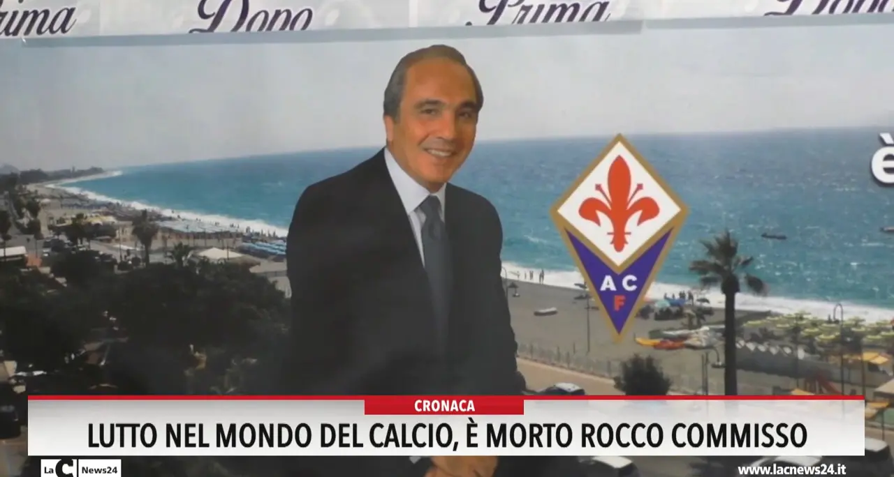 Lutto nel mondo del calcio, è morto Rocco Commisso