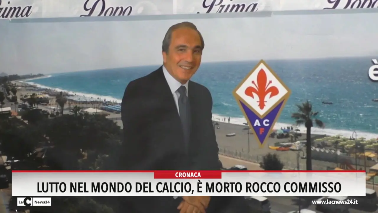 Lutto nel mondo del calcio, è morto Rocco Commisso
