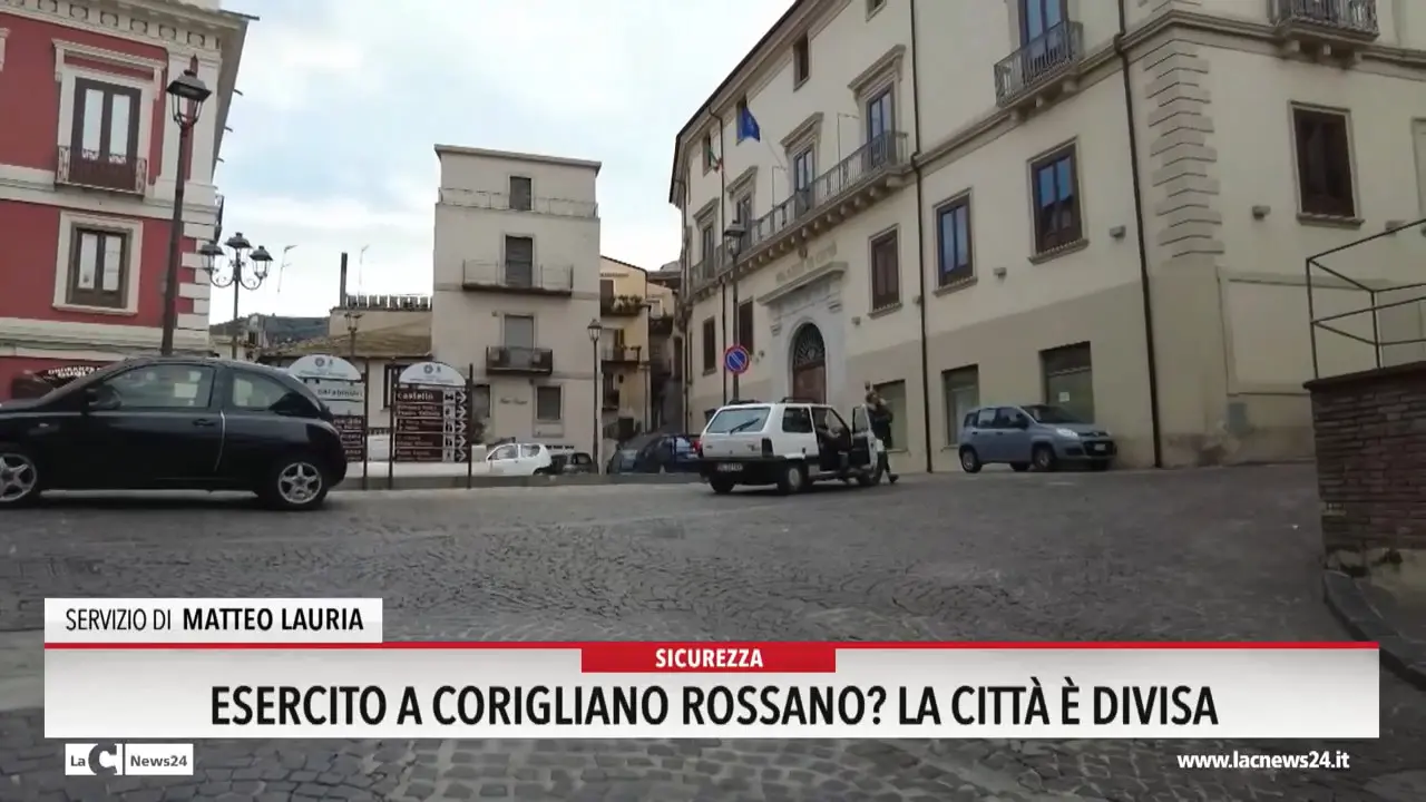 Esercito a Corigliano Rossano? La citta è divisa