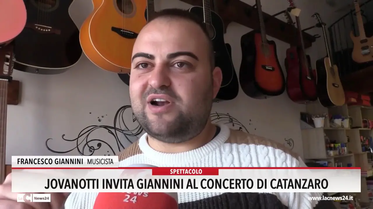 Jovanotti invita Giannini al concerto di Catanzaro