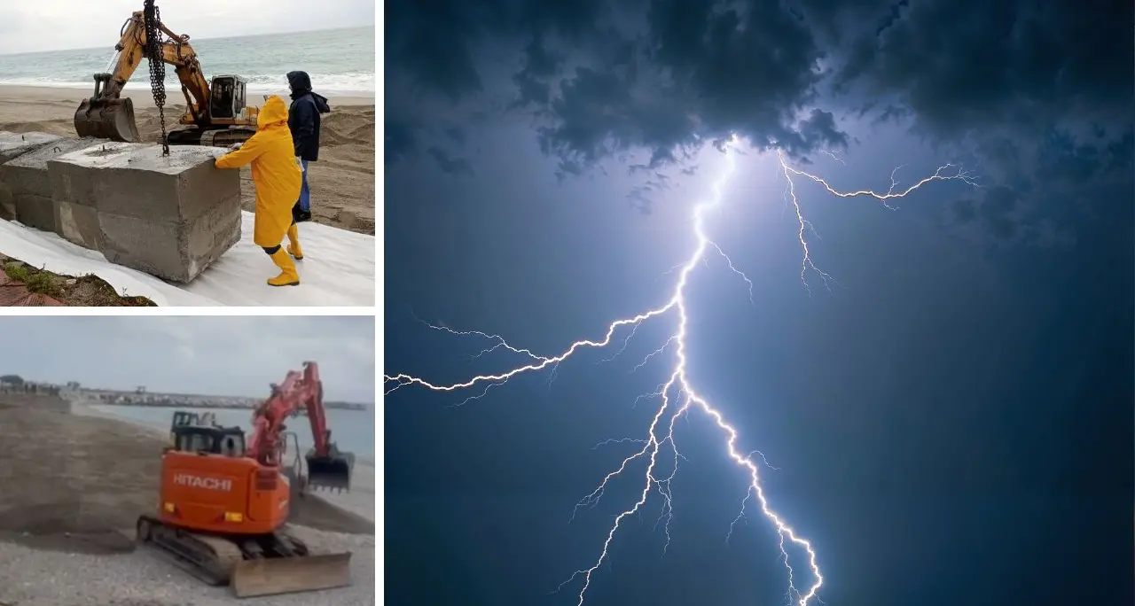 Ciclone in arrivo, la Calabria corre ai ripari: ruspe in azione per prevenire i danni dell’ondata di maltempo\n