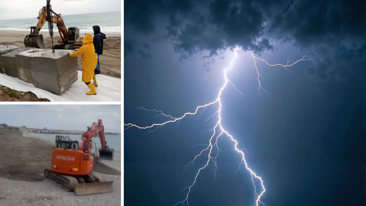 Ciclone in arrivo, la Calabria corre ai ripari: ruspe in azione per prevenire i danni dell’ondata di maltempo\n