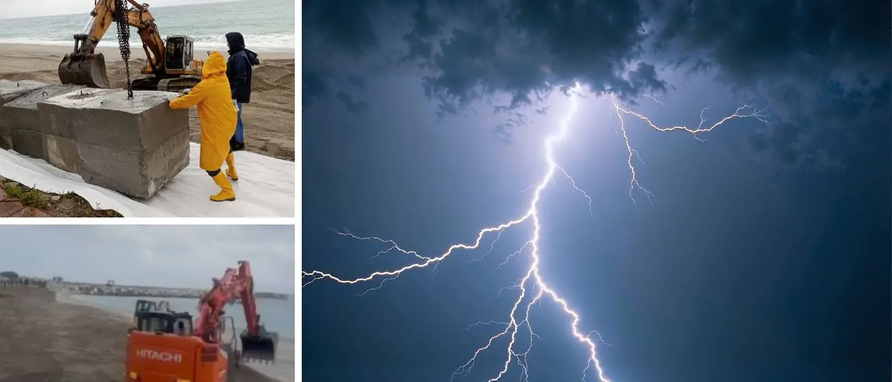 Ciclone in arrivo, la Calabria corre ai ripari: ruspe in azione per prevenire i danni dell’ondata di maltempo\n