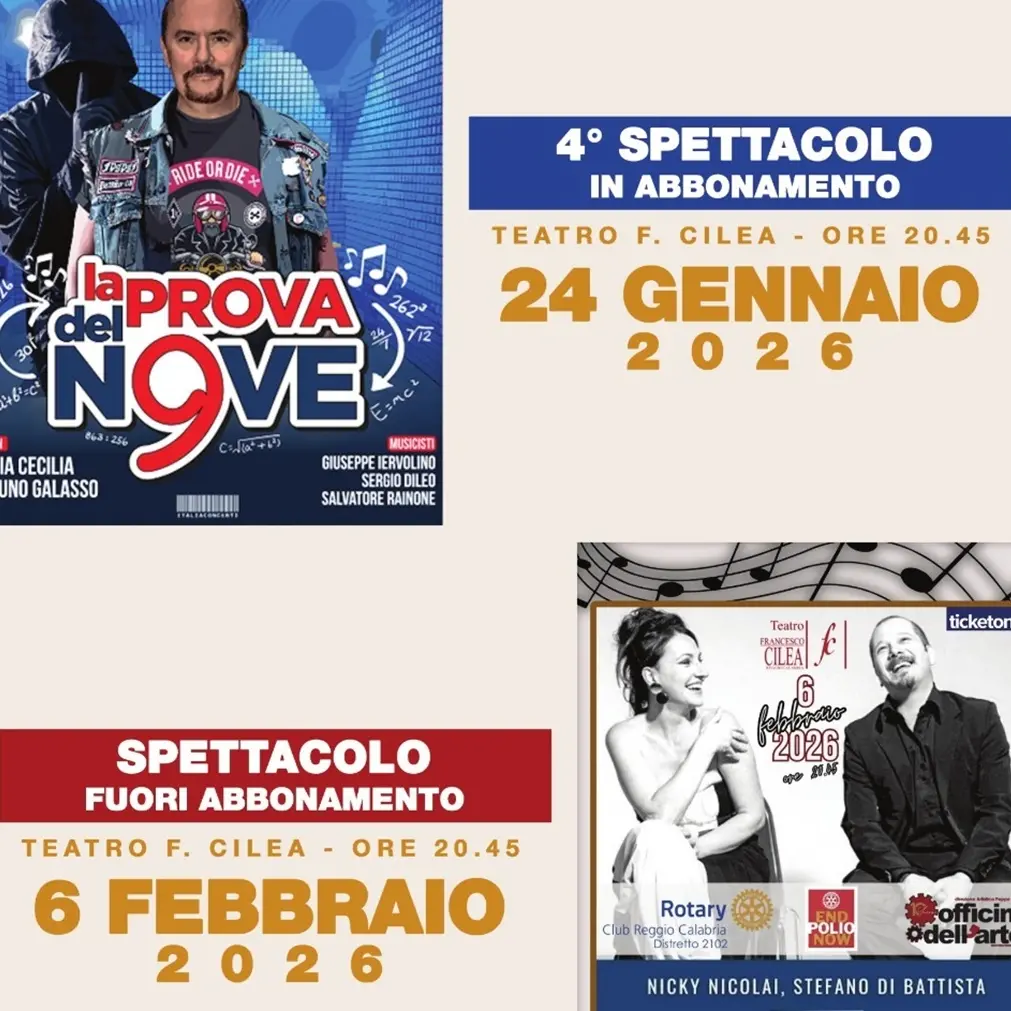 Maurizio Casagrande e grandi nomi della musica al teatro Cilea di Reggio Calabria\n