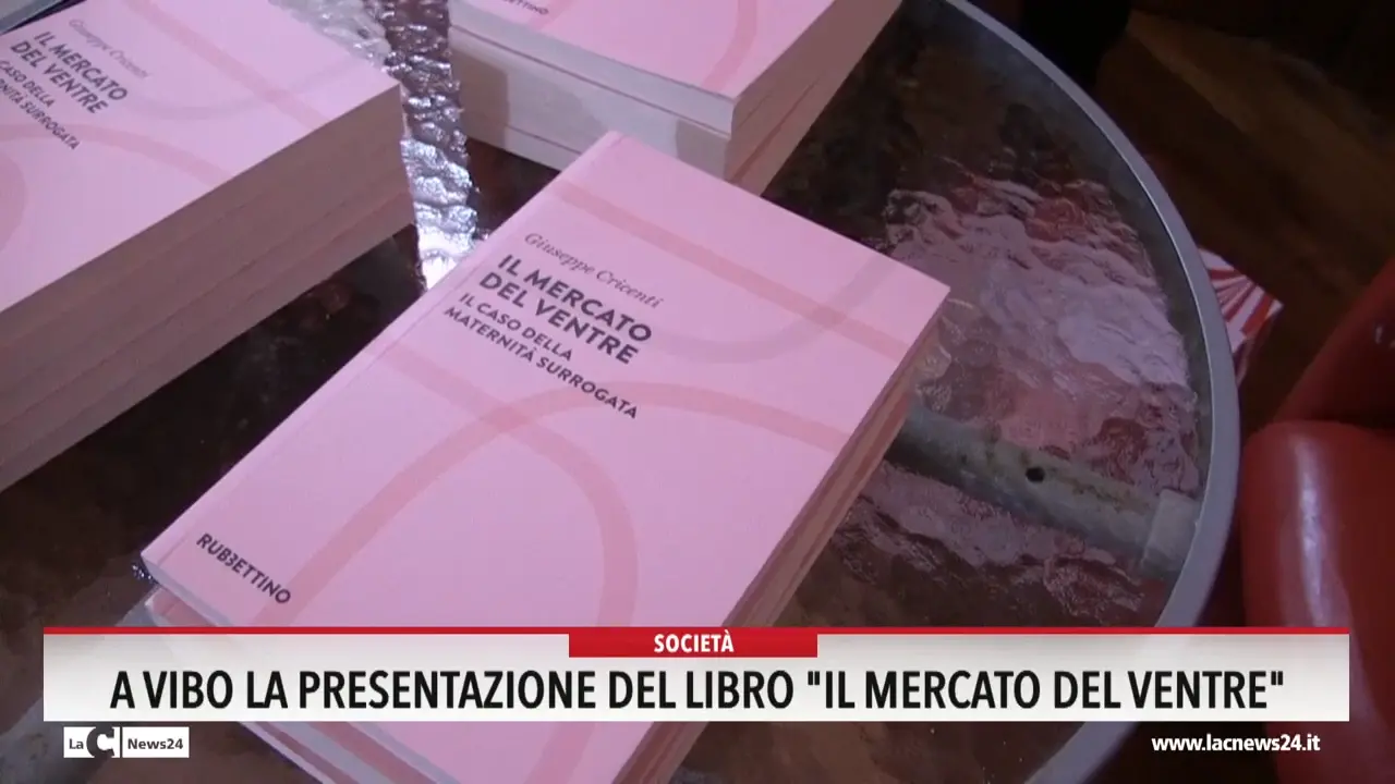A vibo la presentazione del libro \"Il mercato del ventre\"