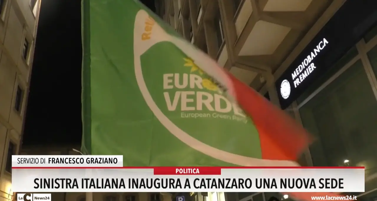 Sinistra italiana inaugura a Catanzaro una nuova sede
