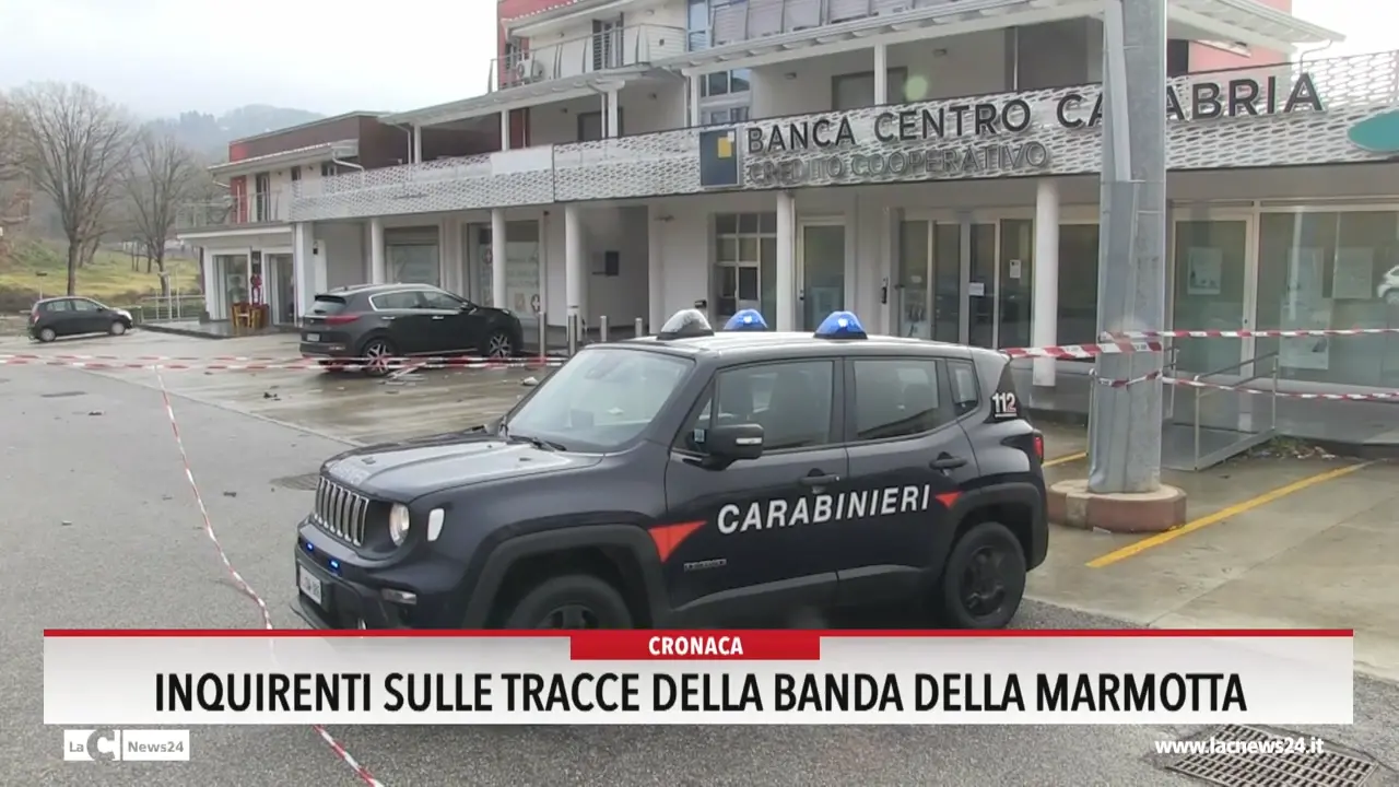 Colpo ai bancomat, inquirenti sulle tracce della banda della marmotta