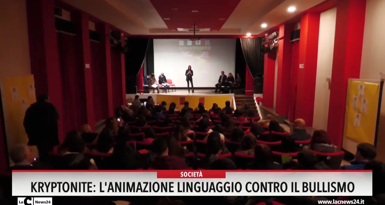 Kryptonite, l'animazione linguaggio contro il bullismo