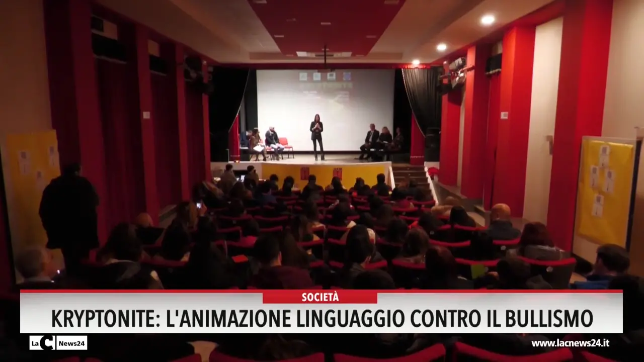 Kryptonite, l'animazione linguaggio contro il bullismo