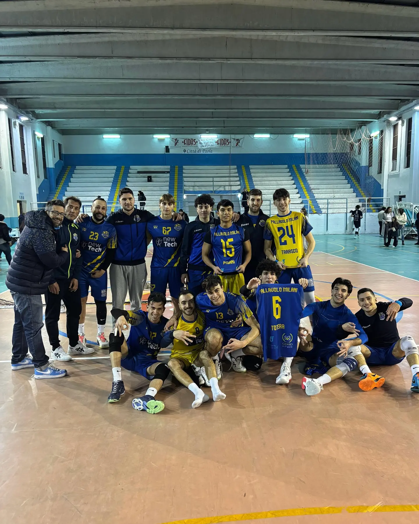 New Tech Milani travolgente a Paola: vittoria netta per 3-0\n