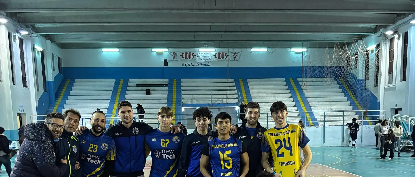 New Tech Milani travolgente a Paola: vittoria netta per 3-0\n