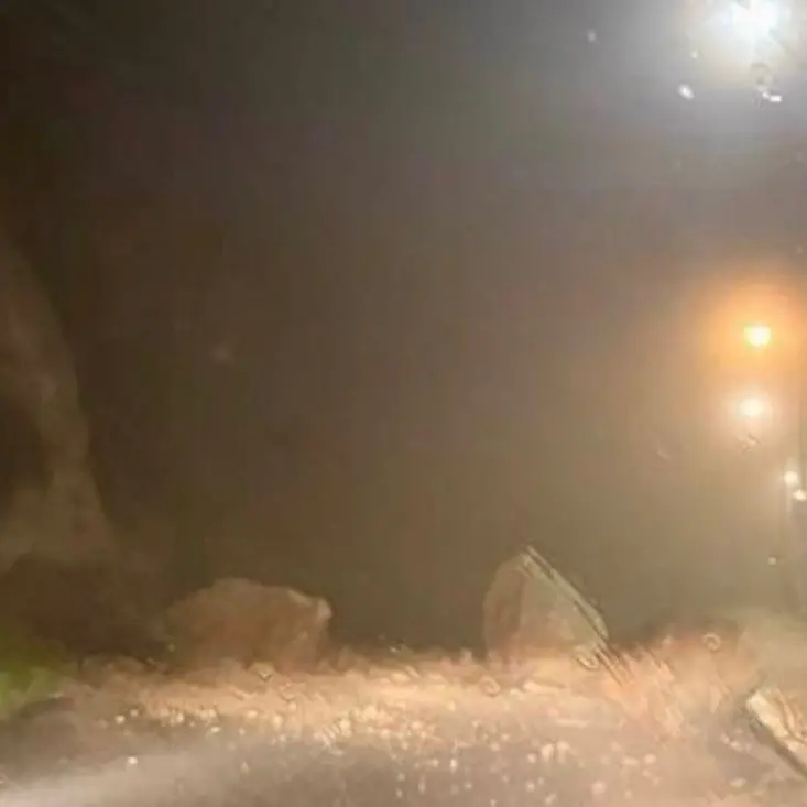 Riace, frana sulla provinciale: strada interrotta\n