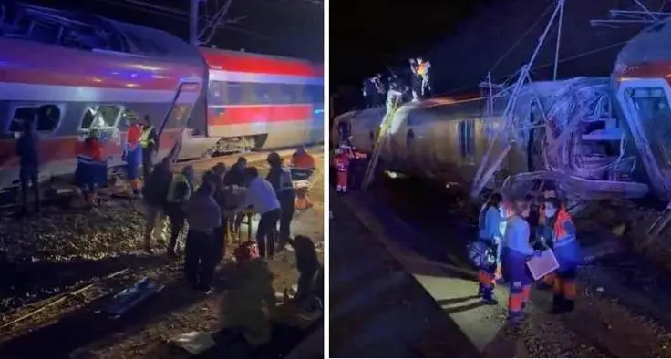 Scontro tra due treni ad alta velocità in Spagna, 39 i morti