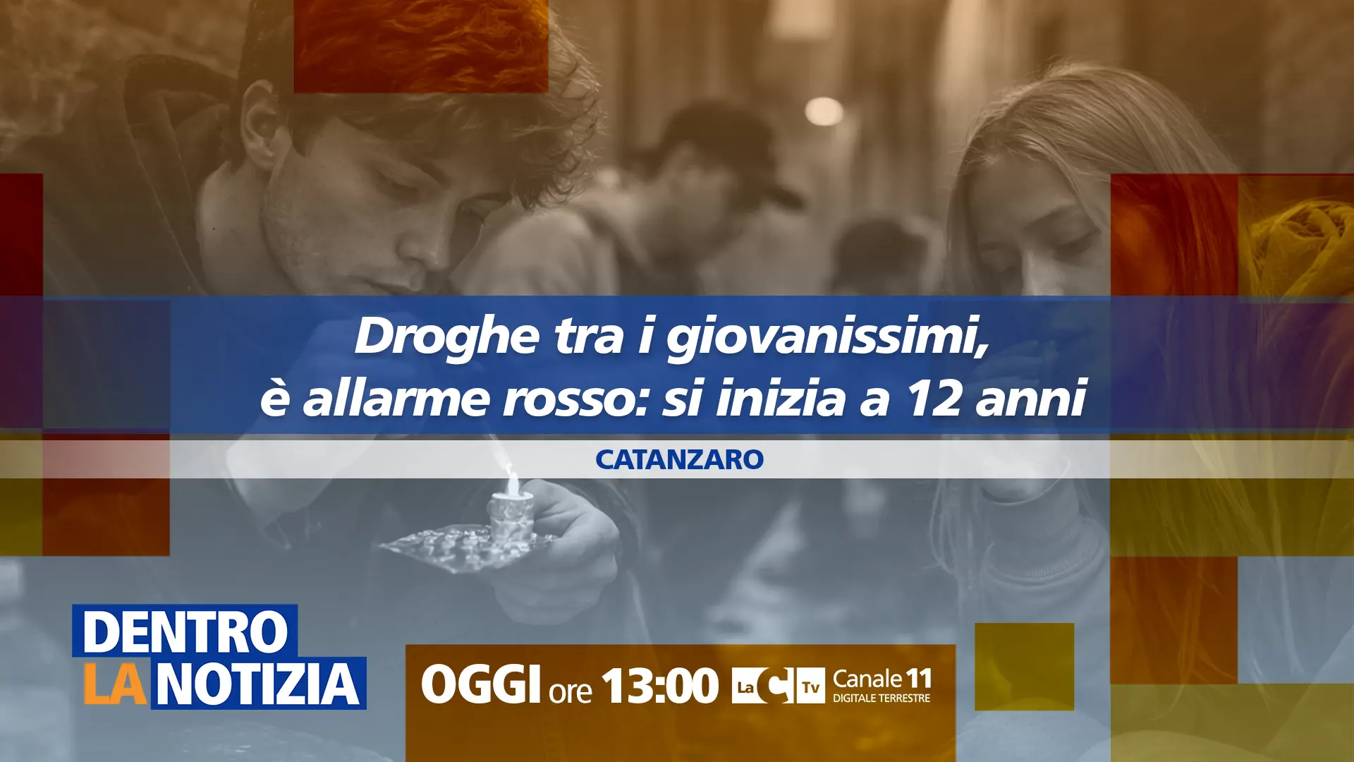 Droghe tra i giovanissimi, in Calabria è allarme rosso: approfondimento a Dentro la notizia\n