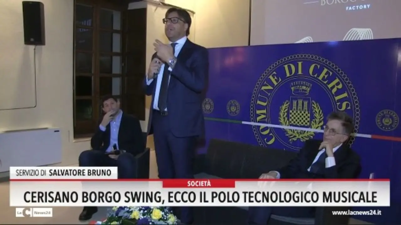 Cerisano borgo swing, ecco il polo tecnologico musicale