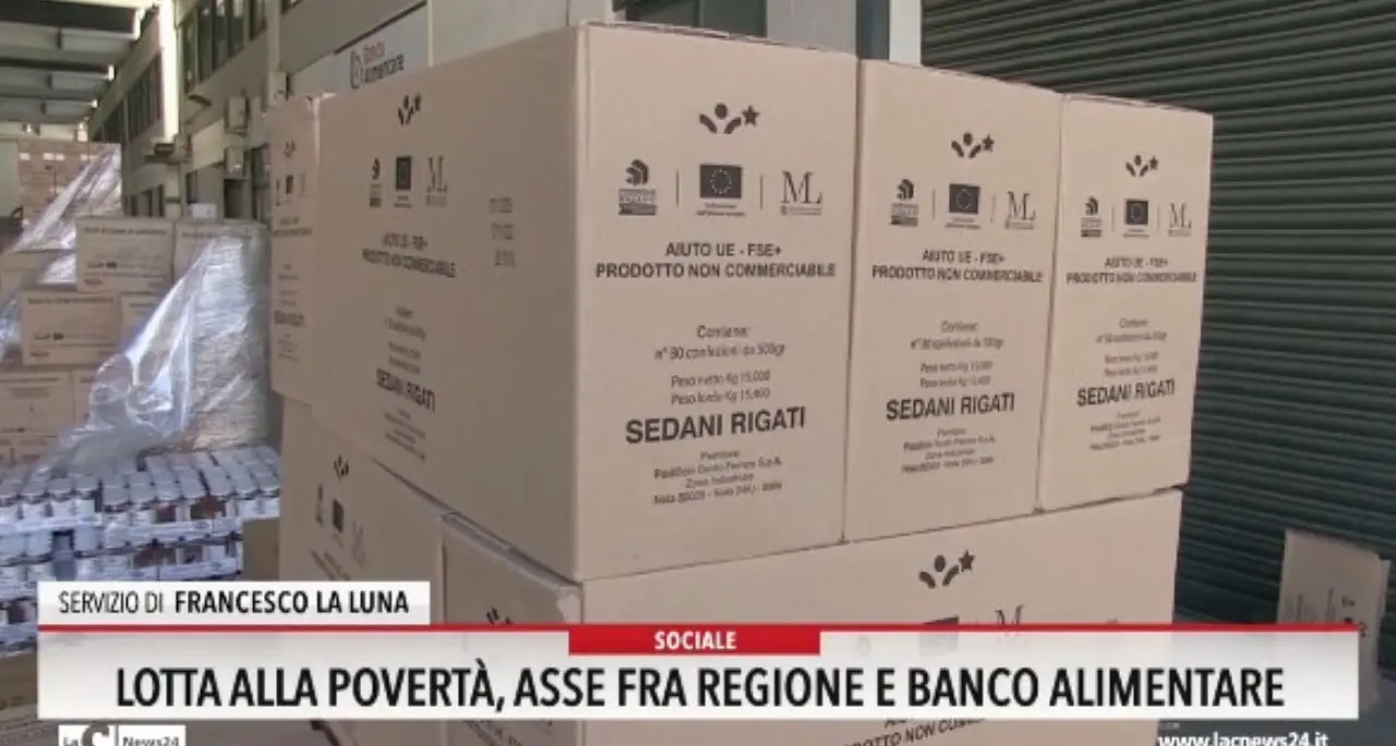 Lotta alla povertà, asse fra Regione e Banco Alimentare