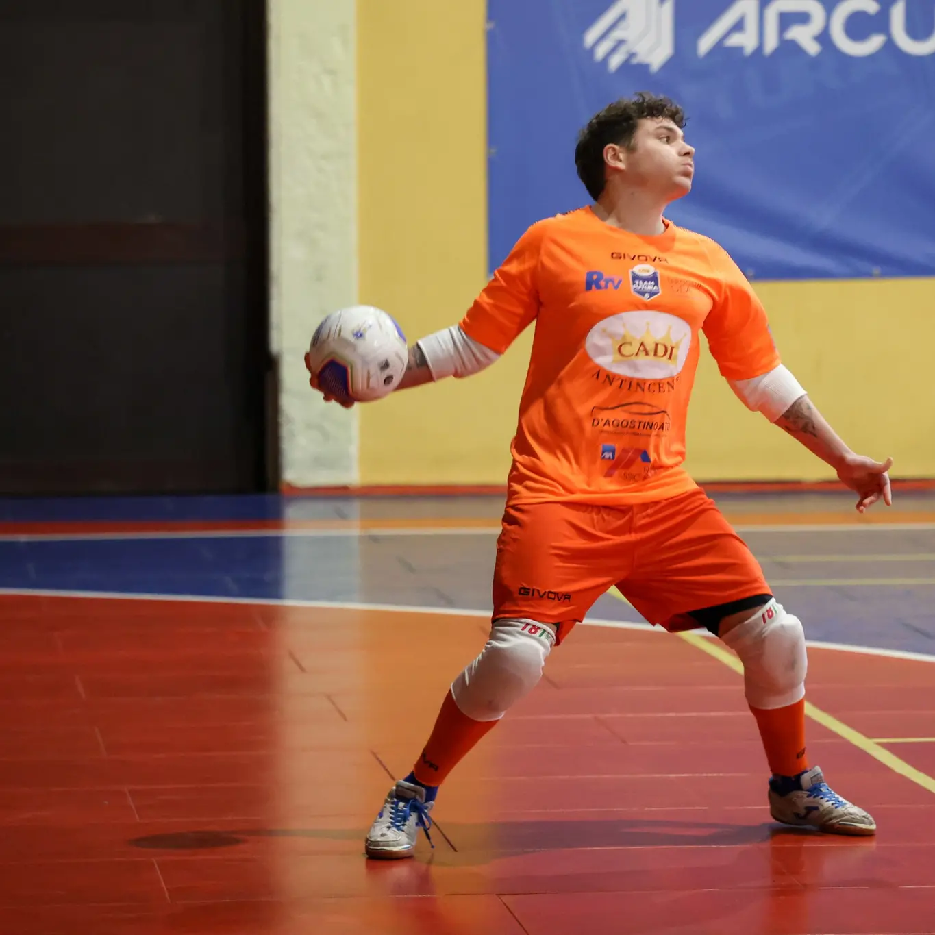 Re per una notte: Alessandro D’Agostino decisivo tra i pali della Cadi Antincendi Futura\n