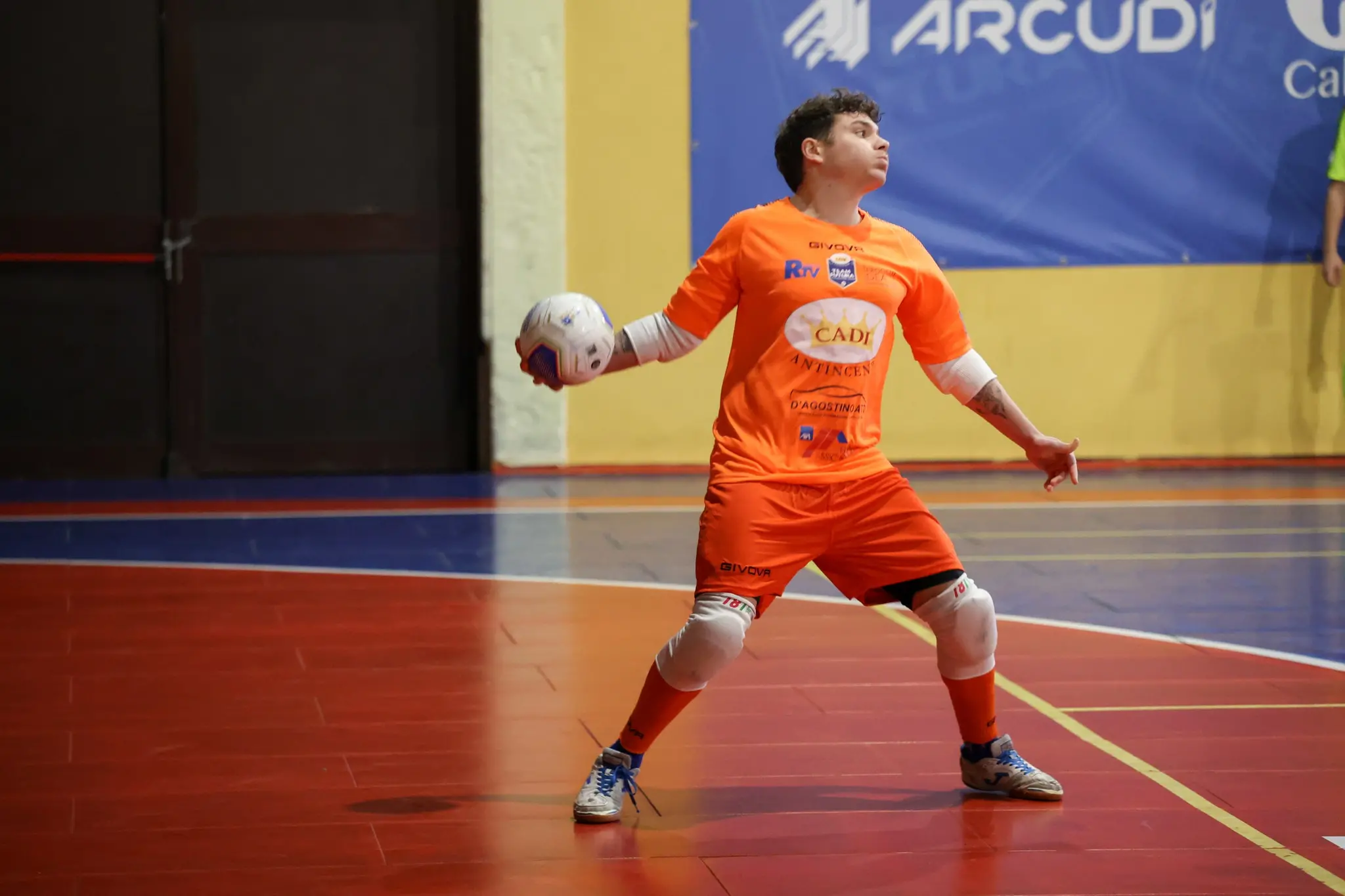 Re per una notte: Alessandro D’Agostino decisivo tra i pali della Cadi Antincendi Futura\n