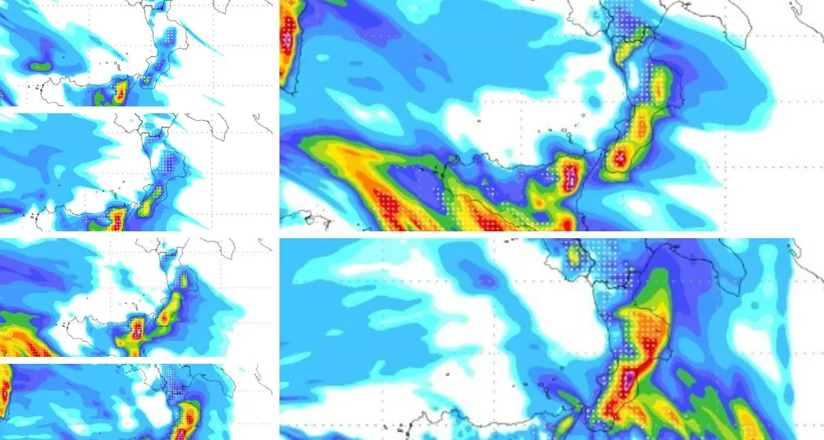 Sila e Pollino nel mirino del ciclone Harry: nevicate abbondanti e condizioni estreme\n