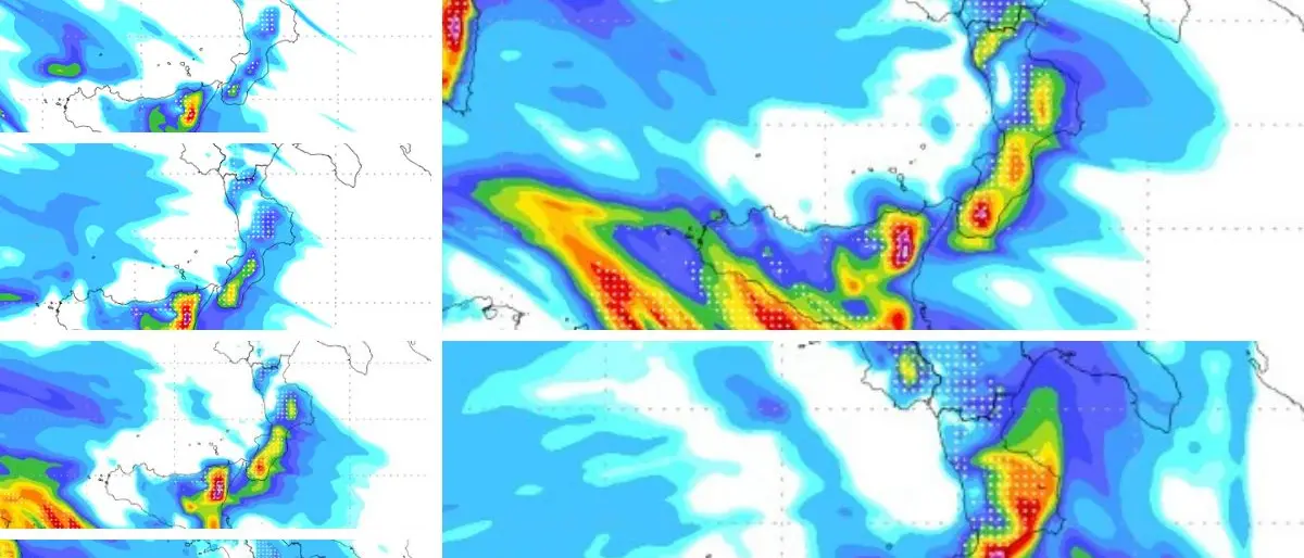 Sila e Pollino nel mirino del ciclone Harry: nevicate abbondanti e condizioni estreme\n