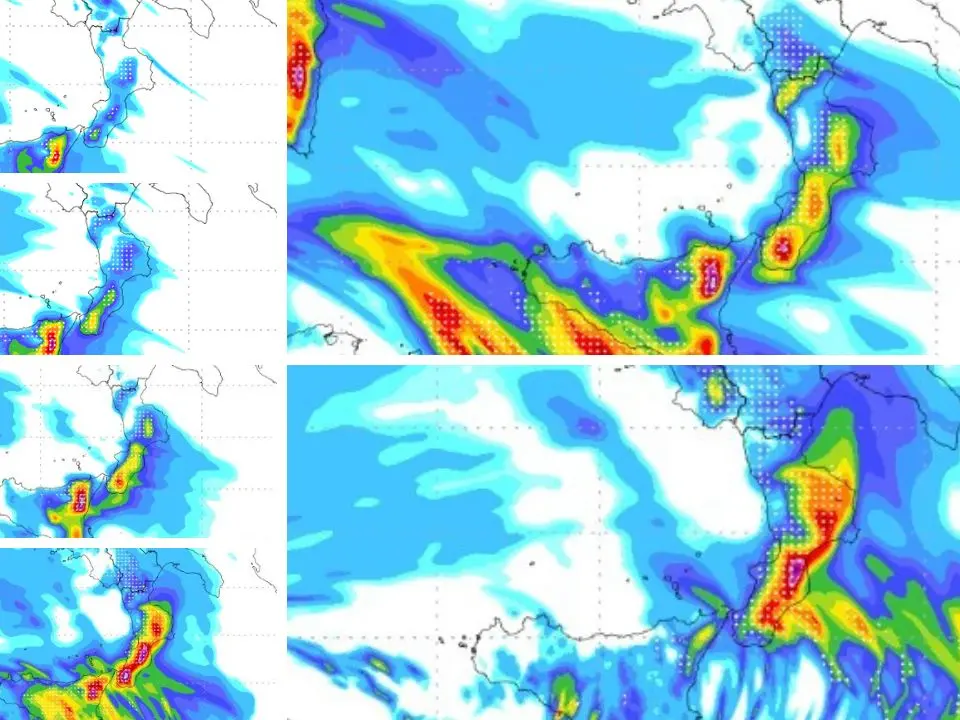 Sila e Pollino nel mirino del ciclone Harry: nevicate abbondanti e condizioni estreme