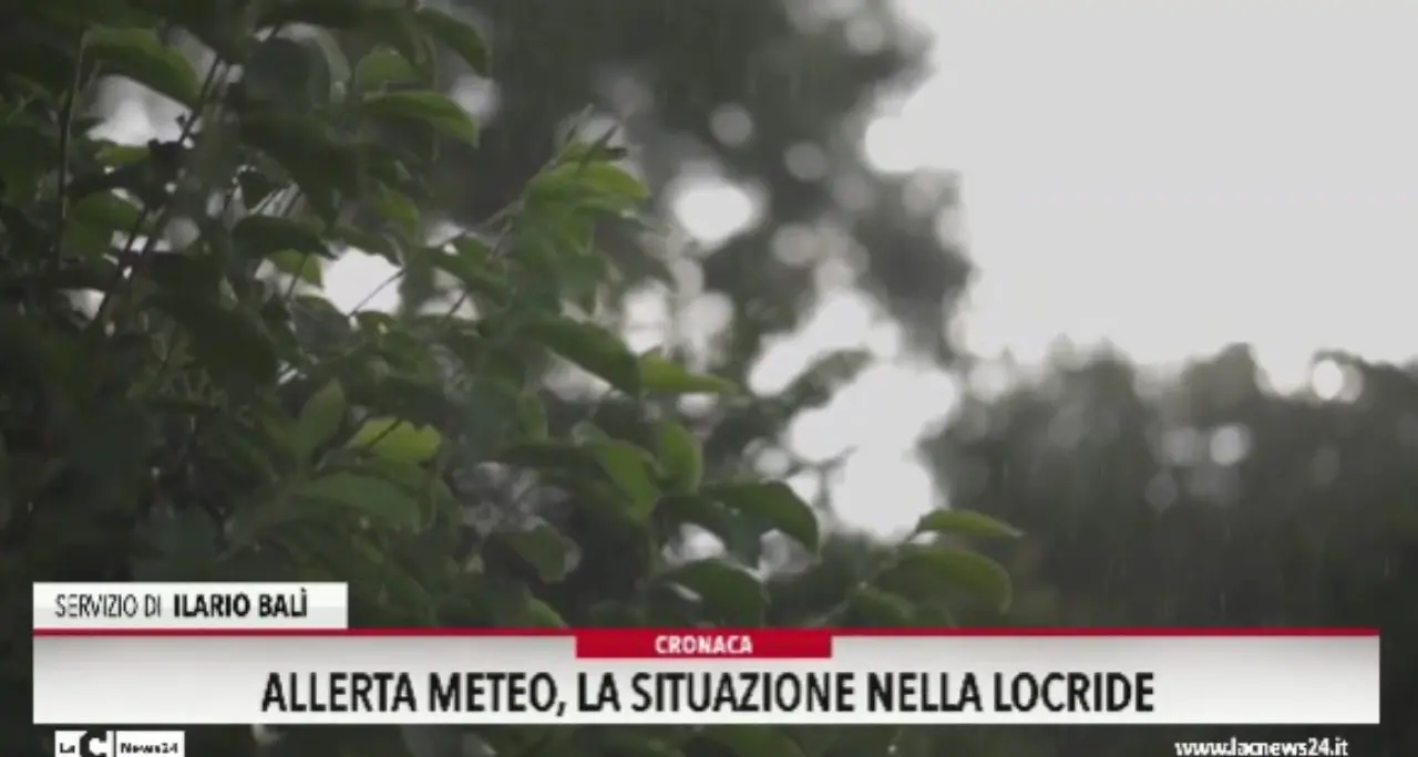 Allerta meteo, la situazione nella Locride