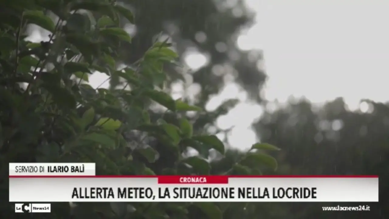 Allerta meteo, la situazione nella Locride