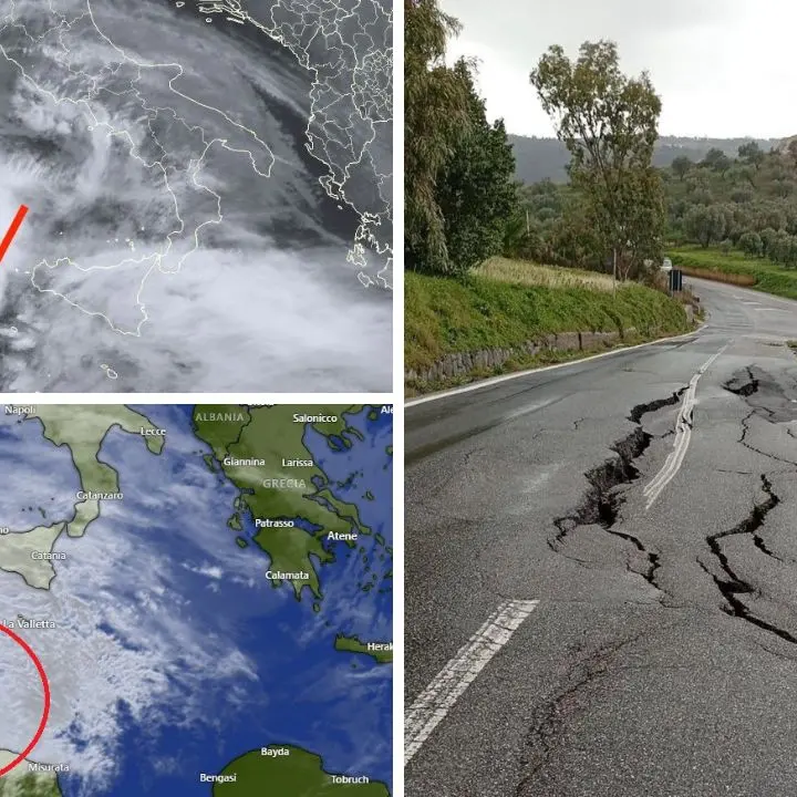 Una notte con il ciclone Harry, è il giorno dell’allerta rossa: le previsioni per la tempesta peggiore degli ultimi 20 anni - LIVE\n