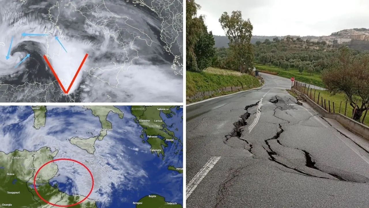Una notte con il ciclone Harry, è il giorno dell’allerta rossa: le previsioni per la tempesta peggiore degli ultimi 20 anni - LIVE