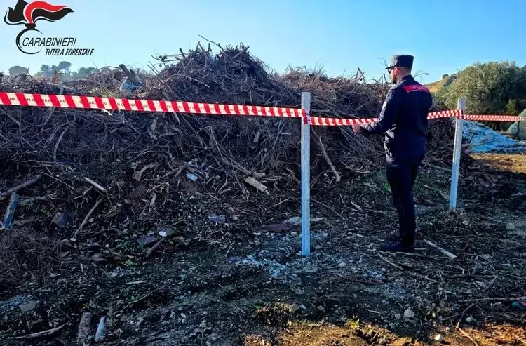Rifiuti ammassati in un terreno: scatta il sequestro a Trebisacce. Denunciato il titolare di un’impresa\n