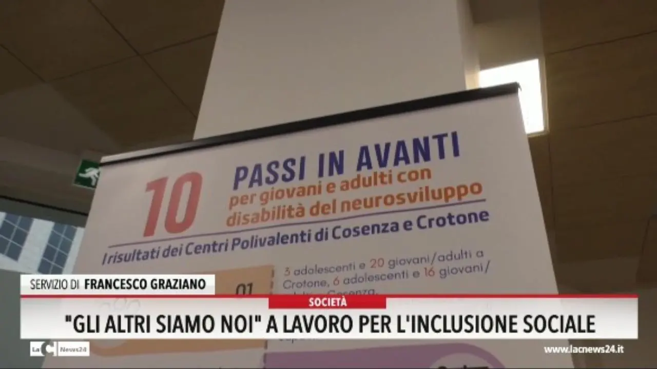 \"Gli altri siamo noi\" a lavoro per l'inclusione sociale