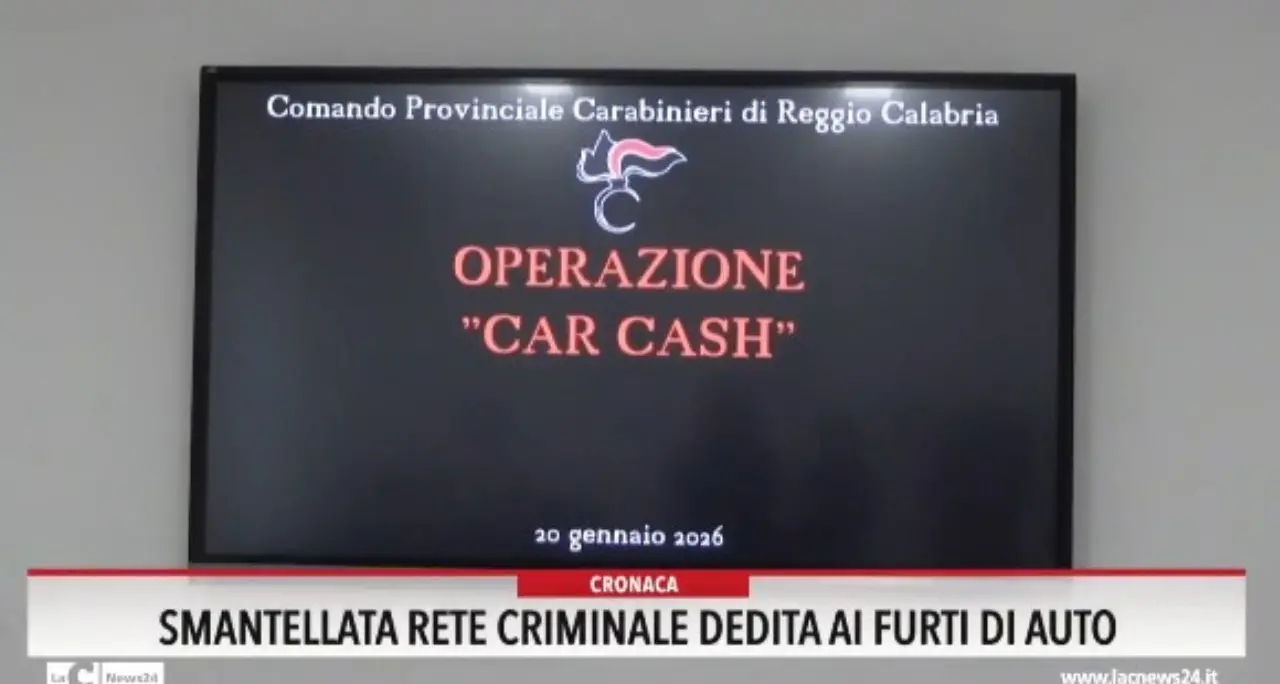 Smantellata rete criminale dedita ai furti di auto