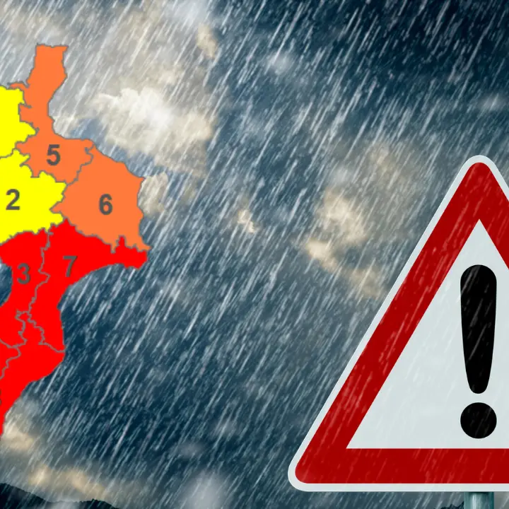 Tutta la provincia di Vibo passa in allerta rossa fino a mezzanotte: il ciclone Harry peggiora\n