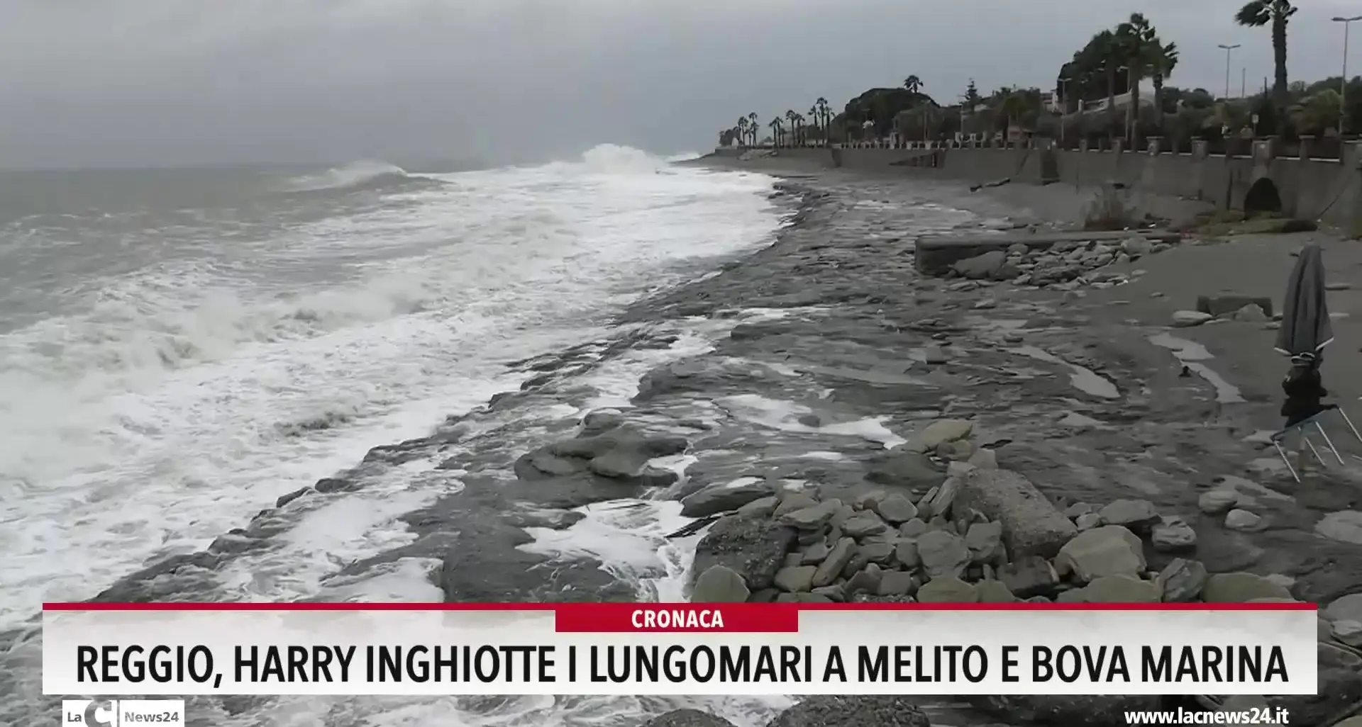 Reggio, Harry inghiotte i lungomari a Melito e Bova Marina