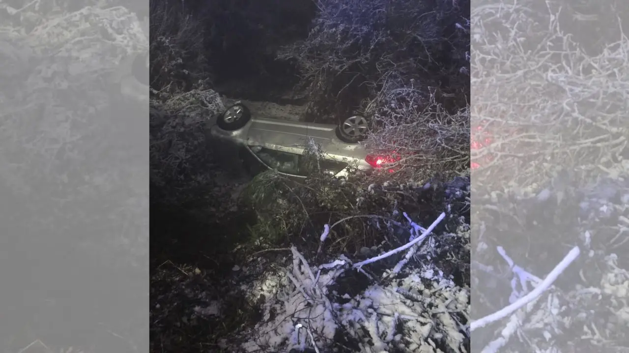 Incidente stradale a San Giovanni in Fiore, finiscono in un burrone con l’auto: illesi due giovani