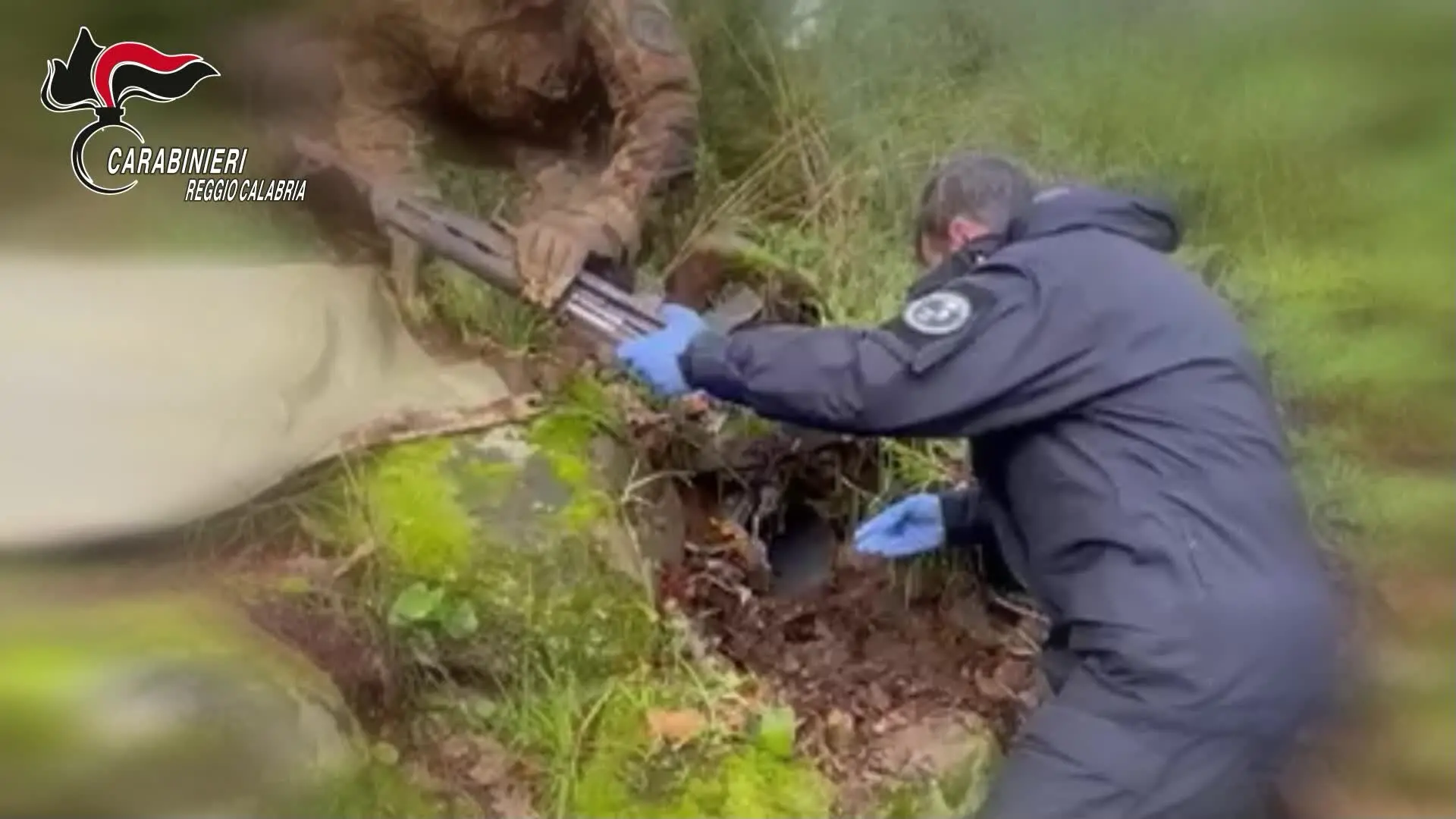 Scoperto arsenale in Aspromonte