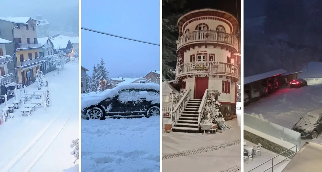 La Sila si risveglia imbiancata, lo spettacolo della neve incanta ancora la Calabria: foto e video\n