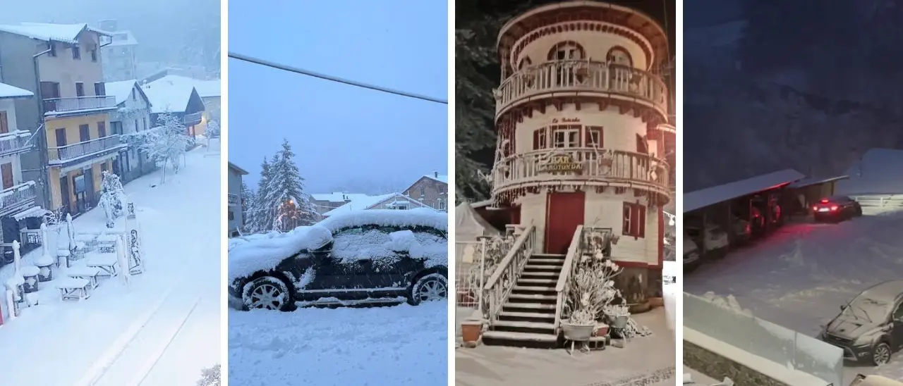 La Sila si risveglia imbiancata, lo spettacolo della neve incanta ancora la Calabria: foto e video\n
