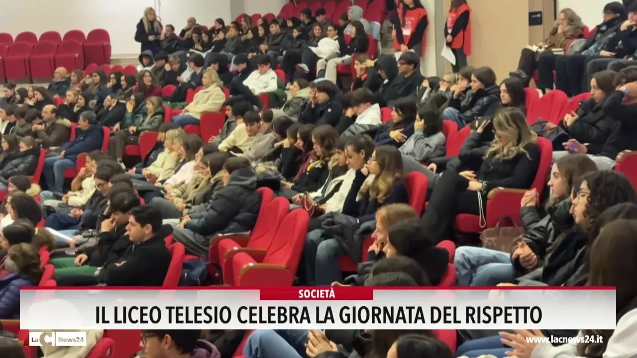 Il liceo Telesio celebra la giornata del rispetto