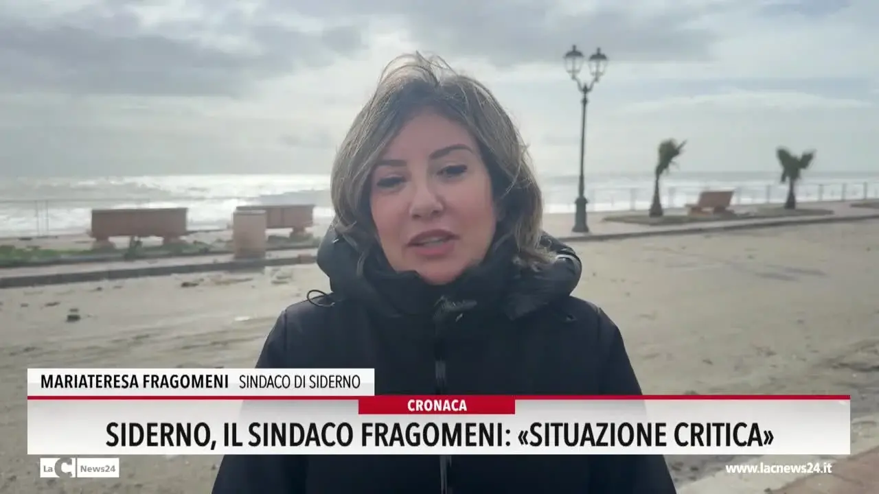 Siderno, il sindaco Fragomeni: «Situazione critica»