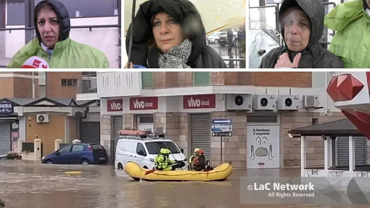 Catanzaro Lido sott’acqua, commercianti disperati:\u00A0«È tutto distrutto, siamo soli a piangere da questa notte»\n