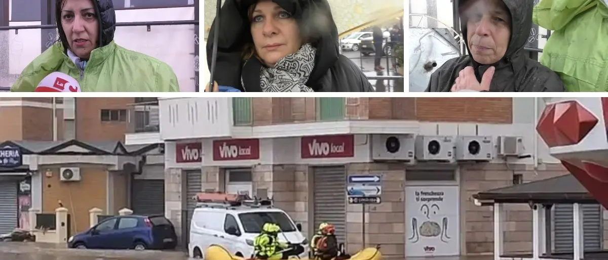 Catanzaro Lido sott’acqua, commercianti disperati:\u00A0«È tutto distrutto, siamo soli a piangere da questa notte»\n